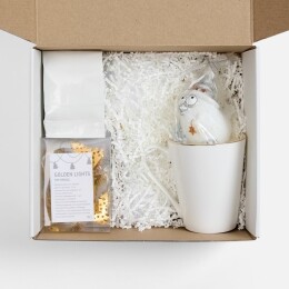 Разное Набор «Планы на счастье», белый с золотистым