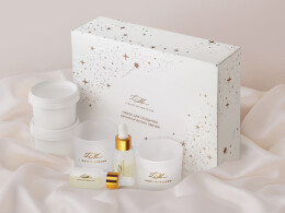 Lights of Moscow Набор для создания 2-х ароматических свечей: имбирный пряник, рождественская елка