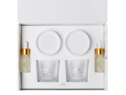 Lights of Moscow Набор для создания 2-х ароматических свечей: имбирный пряник, рождественская елка