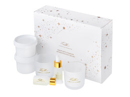 Lights of Moscow Набор для создания 2-х ароматических свечей: амбра и табак/маракуйя, сандал и пачули