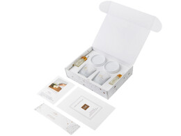 Lights of Moscow Набор для создания 2-х ароматических свечей: амбра и табак/маракуйя, сандал и пачули