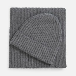 Molti Набор Laconi, темно-серый меланж