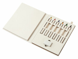 YoonY Набор цветных карандашей и листочков для рисования из молочной бумаги "Artify", молочный