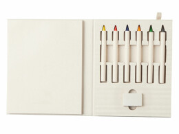 YoonY Набор цветных карандашей и листочков для рисования из молочной бумаги "Artify", молочный