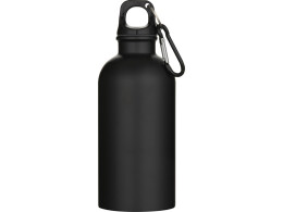Разное Oregon одностенная бутылка для воды с карабином, изготовленная из нержавеющей стали, сертифицированной по стандарту RCS, объемом 400 мл - Черный