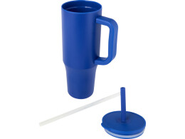 Разное Brady термостакан с силиконовой трубочкой, объемом 900 мл, сертифицированный согласно RCS - Ярко-синий
