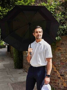 Fulton Зонт-трость Stormshield, черный