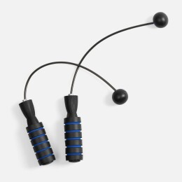 Molti Беспроводная скакалка Silentino, черная с синим