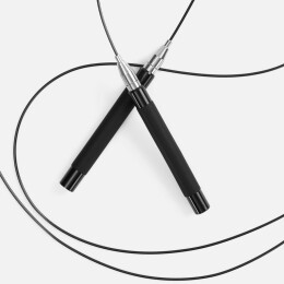 Molti Скоростная скакалка Profi Comfi, черная