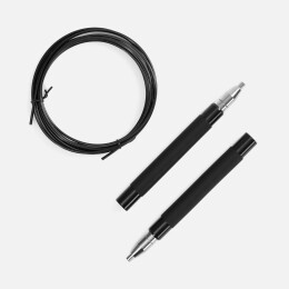 Molti Скоростная скакалка Profi Comfi, черная