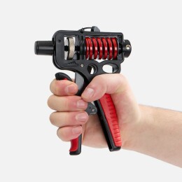 Разное Эспандер кистевой пружинный Motive Power, черный с красным