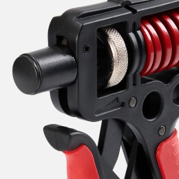 Разное Эспандер кистевой пружинный Motive Power, черный с красным