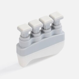 Разное Эспандер кистевой FingerTap, серый с белым