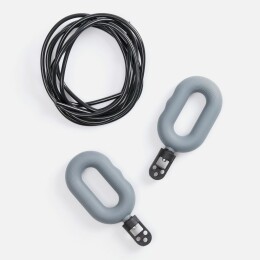 Molti Мультифункциональная скакалка с эспандером Multi McFly, серая