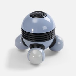 Разное Ручной вибромассажер Spacy, серый с черным