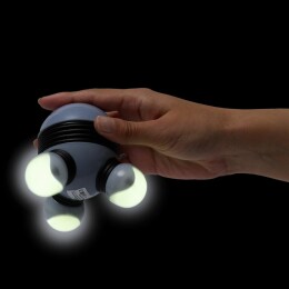 Разное Ручной вибромассажер Spacy, серый с черным