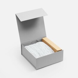 сделано в России Коробка складная Quadra Fold, серая