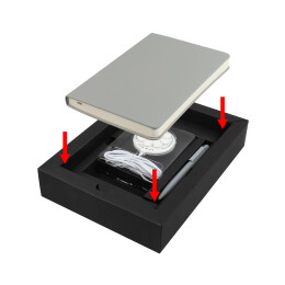 mid-oceangift Набор "Light gray J"