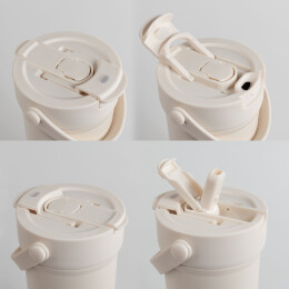 mid-oceangift Термокружка "Pinta" 600 мл, покрытие пудра белый