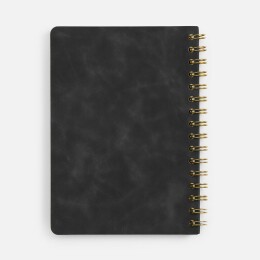 Inspire Ежедневник Spiral, недатированный, черный