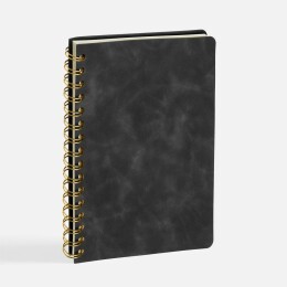 Inspire Ежедневник Spiral, недатированный, черный