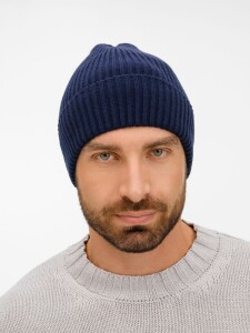 teplo Шапка Catch Match, темно-синяя