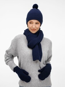 teplo Варежки Catch Match, темно-синие