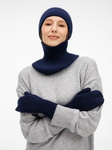 teplo Варежки Catch Match, темно-синие