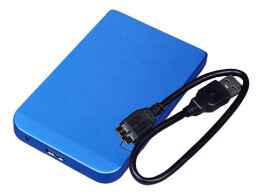 Разное Внешний жесткий диск Saturn 1 Тб, синий