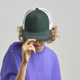 Atlantis Бейсболка RAPPER CANVAS, 5 клиньев, пластиковая застёжка