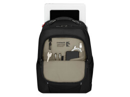Wenger Рюкзак WENGER ALTAIR 15.6", черный, переработанный ПЭТ/Полиэстер, 32х21х44 см, 22 л.
