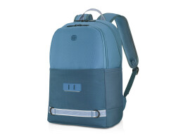 Wenger Рюкзак WENGER Tyon 15.6", голубой, переработанный ПЭТ/Полиэстер, 32х18х48 см, 23 л.