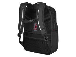 Wenger Рюкзак WENGER Cosmic 17", чёрный, переработанный ПЭТ/ПВХ/полиэстер, 34 x 23 x 49 см, 30 л