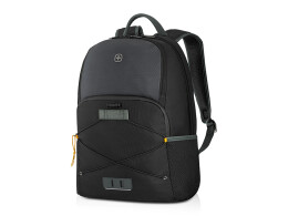 Wenger Рюкзак WENGER Trayl 15.6", чёрный, переработанный ПЭТ, 34 x 20 x 45 см, 22 л.