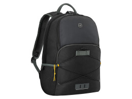 Wenger Рюкзак WENGER Trayl 15.6", чёрный, переработанный ПЭТ, 34 x 20 x 45 см, 22 л.