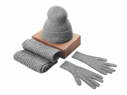 US Basic Подарочный набор «Nordend», серый меланж