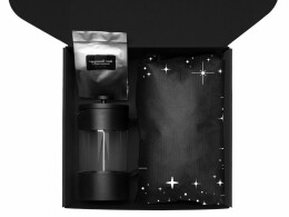 Разное Подарочный набор c френчпрессом, кружками и чаем, черный