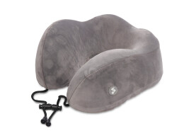 ROUTEMARK Подушка для путешествий с эффектом памяти Мемо "Bluewinder" Grey