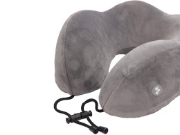 ROUTEMARK Подушка для путешествий с эффектом памяти Мемо "Bluewinder" Grey