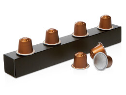 Разное Кофе в капсулах, Бразилия/Эфиопия, 10 капсул в черной коробке