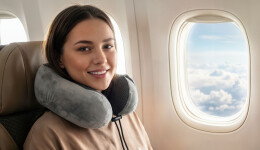 mid-oceangift Подушка "Cloud" для путешествий в футляре