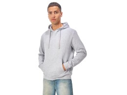 US Basic Толстовка унисекс "Stream" с капюшоном, серый меланж