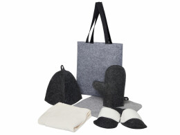 Разное Банный набор с килтом "Healing", мужской, двуцветный