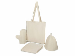 Разное Банный набор с парео "Healing Light", женский, белый