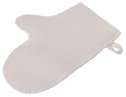 Разное Банный набор из шапки и рукавицы "Renew", белый