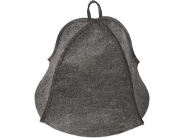 Разное Банный набор из шапки, рукавицы и коврика "Calm", серый