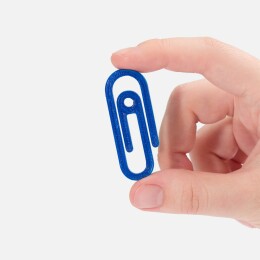 сделано в России Подвеска Office, 3D-печать на заказ, скрепка