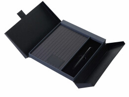 Lettertone Подарочный набор "Bradburry &Co" с блокнотом А5 и ручкой, черный