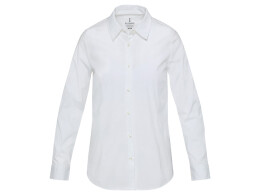 Elevate Carnelian женская рубашка из поплина - Белый