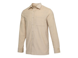 Elevate Alum вельветовая рубашка унисекс - Oatmeal